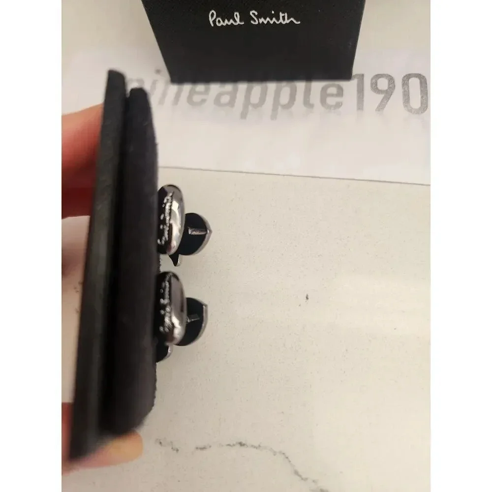 NIB Paul Smith Metal CUFFLINKS Lemon